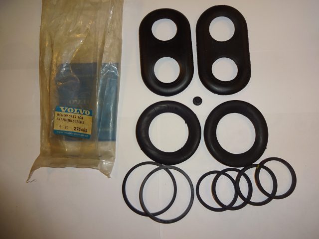 Rep.satser Bromsok fram ( båda sidor ) Original, Volvo Amazon P 120, P 130, 1965-67 ( med skivbroms fram ) Amazon P 130, 1968. Amazon Sport P120, 130, 1962-68. Amazon kombi P220 ( med skivbroms fram ) 1965-68. P1800 upp till ->1968. Volvo 164, 1969-75. Art.nr. Volvo 276406 / 276489 System ATE Ø 54.0
