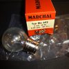 MARCHAL Typ Ma 692 6volt- 60w KLAR glob- BA 21s
