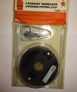 WASO Låsbart Tanklock, i metall, med 2 nycklar. Peugeot 404, 404 pick-up, 504, 505, upp till -> 1980